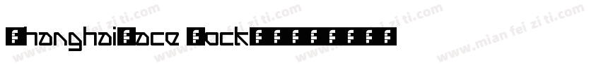 ShanghaiFace RockGB字体转换